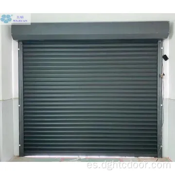 Puerta de garaje de reajolero de aluminio eléctrico residencial